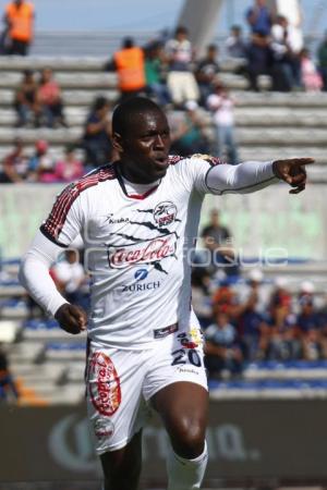 FÚTBOL . LOBOS BUAP VS ZACATEPEC