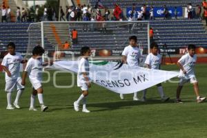 FÚTBOL . LOBOS BUAP VS ZACATEPEC