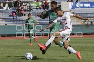 FÚTBOL . LOBOS BUAP VS ZACATEPEC