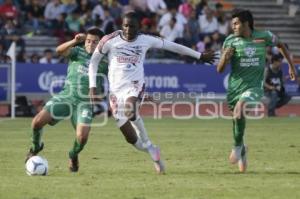 FÚTBOL . LOBOS BUAP VS ZACATEPEC