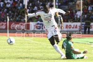 FÚTBOL . LOBOS BUAP VS ZACATEPEC