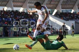 FÚTBOL . LOBOS BUAP VS ZACATEPEC