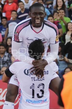 FÚTBOL . LOBOS BUAP VS ZACATEPEC