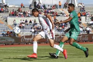 FÚTBOL . LOBOS BUAP VS ZACATEPEC