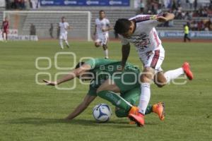 FÚTBOL . LOBOS BUAP VS ZACATEPEC