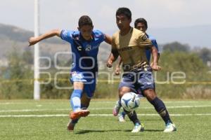 FÚTBOL . PUEBLA FC VS PUMAS SUB 15