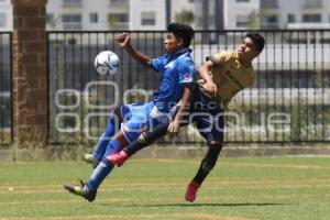 FÚTBOL . PUEBLA FC VS PUMAS SUB 15