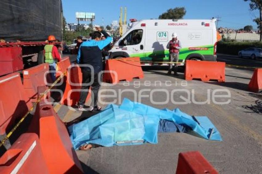 BALEADO AUTOPISTA MÉXICO-PUEBLA