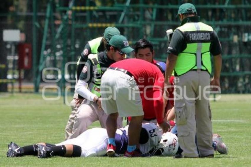 FUTBOL AMERICANO . AZTECAS VS UMAD