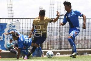 FÚTBOL . PUEBLA FC VS PUMAS SUB 15