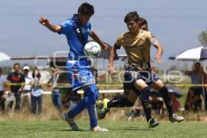 FÚTBOL . PUEBLA FC VS PUMAS SUB 15