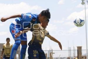 FÚTBOL . PUEBLA FC VS PUMAS SUB 15