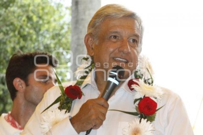 AMLO . SAN MARTÍN TEXMELUCAN