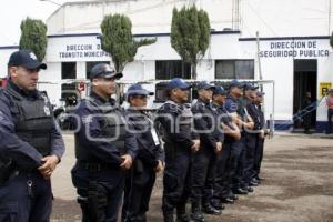 SAN MARTÍN TEXMELUCAN . APOYOS POLICÍA