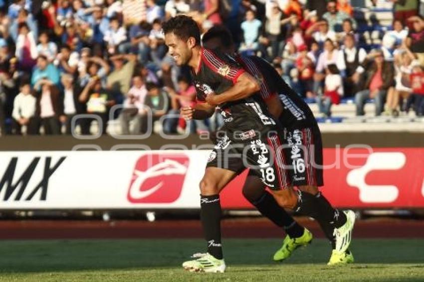 FÚTBOL . PUEBLA FC VS LOBOS