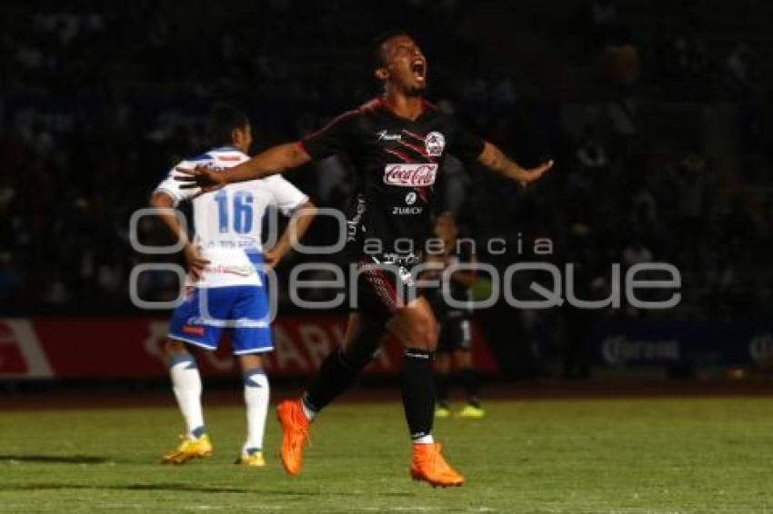 FÚTBOL . PUEBLA FC VS LOBOS