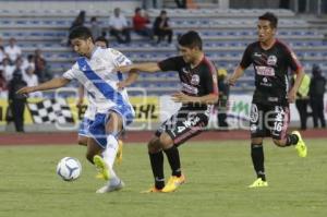 FUTBOL . PUEBLA FC VS LOBOS