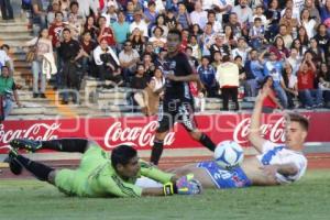 FUTBOL . PUEBLA FC VS LOBOS 