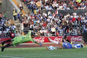 FUTBOL . PUEBLA FC VS LOBOS 