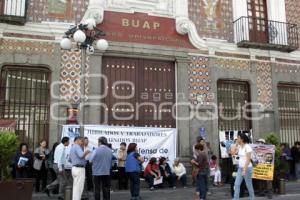 MANIFESTACIÓN JUBILADOS BUAP