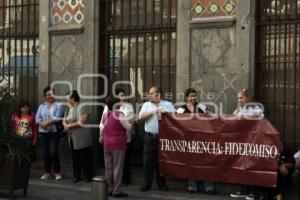 MANIFESTACIÓN JUBILADOS BUAP