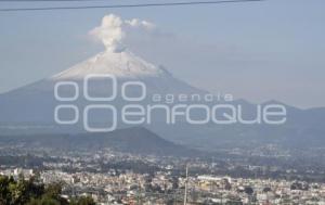 VOLCÁN POPOCATÉPETL . TEXMELUCAN