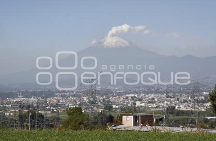 VOLCÁN POPOCATÉPETL . TEXMELUCAN