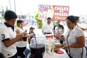 CHILE EN NOGADA EN EL CUEXCOMATE