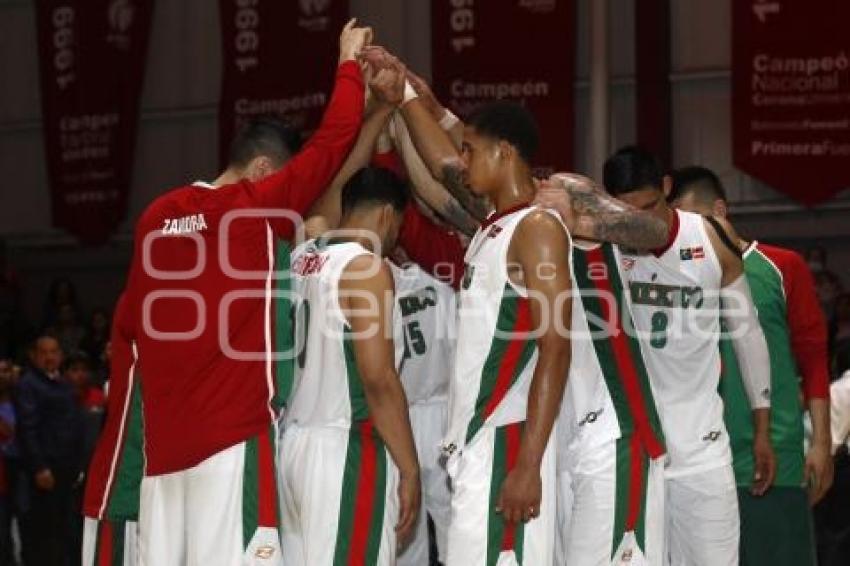 BASQUETBOL . MÉXICO VS URUGUAY