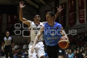 BASQUETBOL . MÉXICO VS URUGUAY