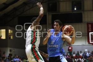 BASQUETBOL . MÉXICO VS URUGUAY