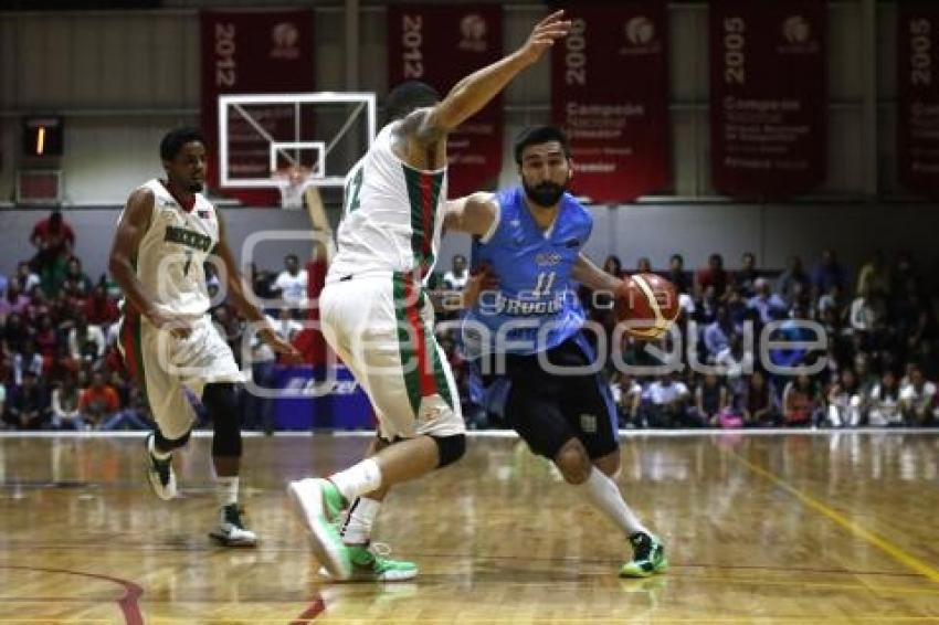 BASQUETBOL . MÉXICO VS URUGUAY