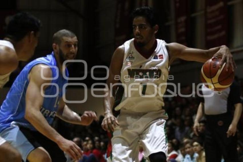 BASQUETBOL . MÉXICO VS URUGUAY