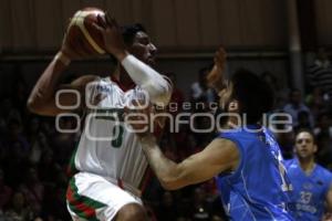 BASQUETBOL . MÉXICO VS URUGUAY