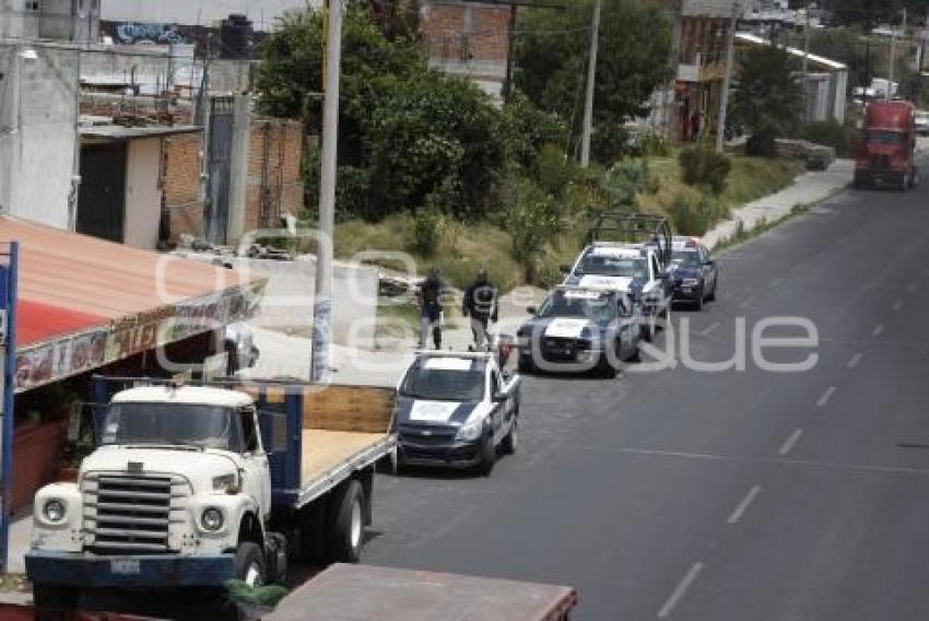 POLICÍA CATEO . TEXMELUCAN