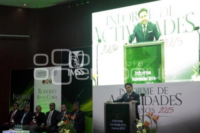 IMSS . INFORME RODOLFO REYES CORIA