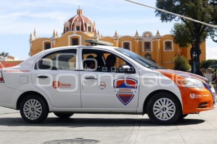 ENTREGA VEHICULOS . CHOLULA