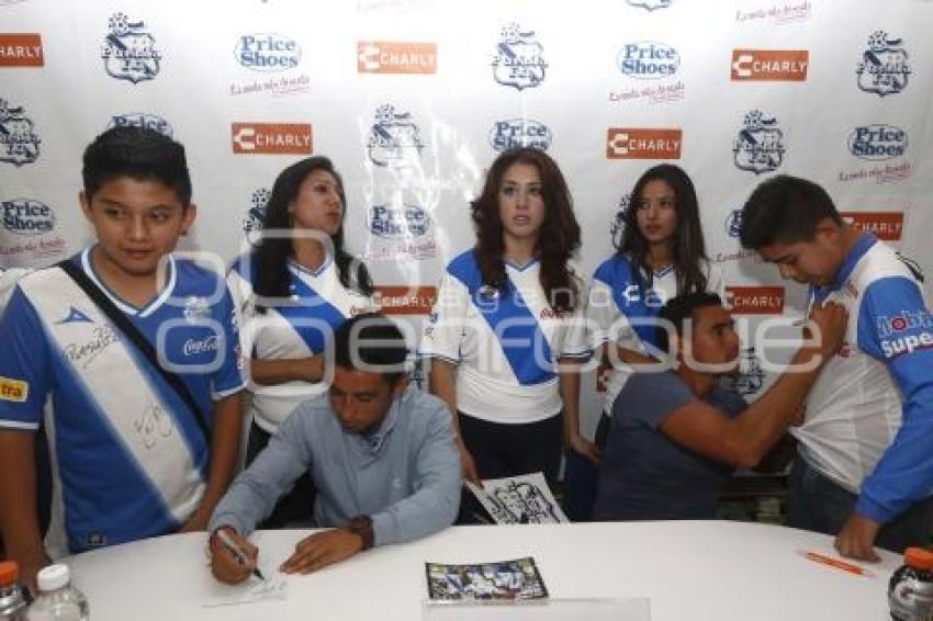 PUEBLA FC . FIRMA DE AUTÓGRAFOS