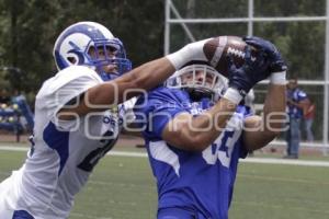 FUTBOL AMERICANO . BORREGOS PUE VS BORREGOS MTY