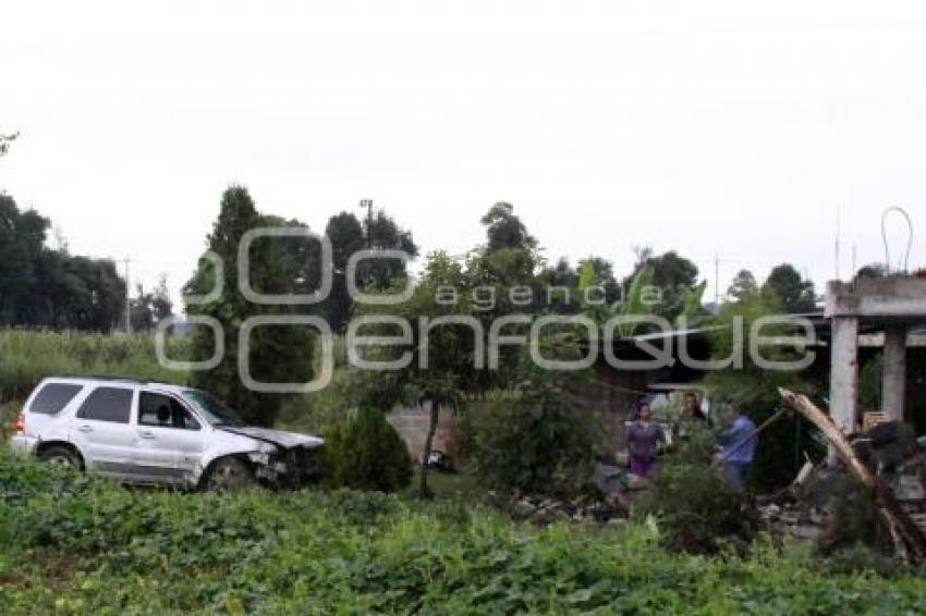 ACCIDENTE AUTOPISTA MÉXICO - PUEBLA