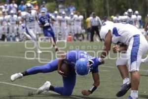 FUTBOL AMERICANO . BORREGOS PUE VS BORREGOS MTY