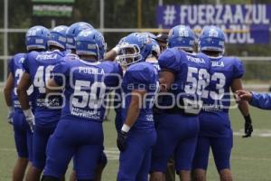 FUTBOL AMERICANO . BORREGOS PUE VS BORREGOS MTY