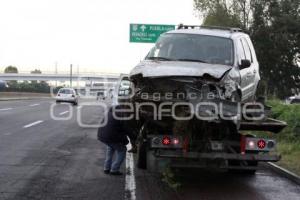 ACCIDENTE AUTOPISTA MÉXICO - PUEBLA