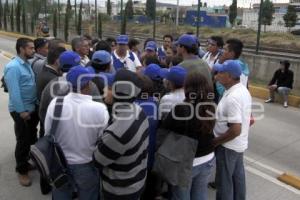 MANIFESTACIÓN EX TRABAJADORES RUTA