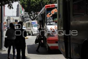 TRANSPORTE PÚBLICO . REGLAMENTO TRÁNSITO