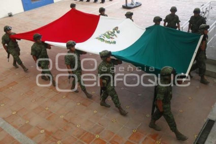 CEREMONIA MES PATRIO . CHOLULA