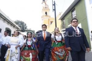 CEREMONIA MES PATRIO . CHOLULA