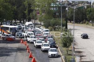 PAVIMENTACIÓN BULEVAR ATLIXCO . TRÁFICO