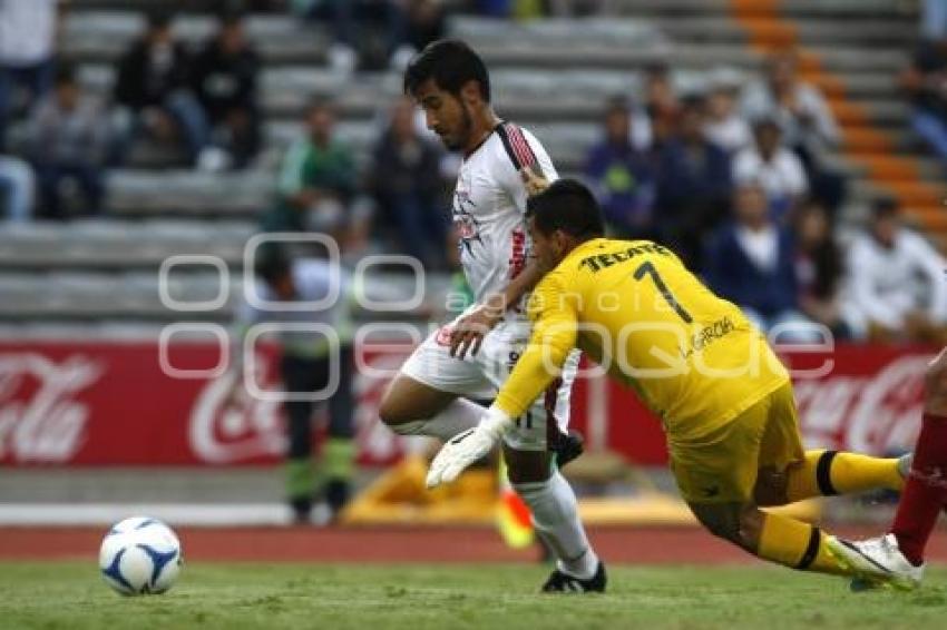 FÚTBOL . LOBOS BUAP VS CORAS