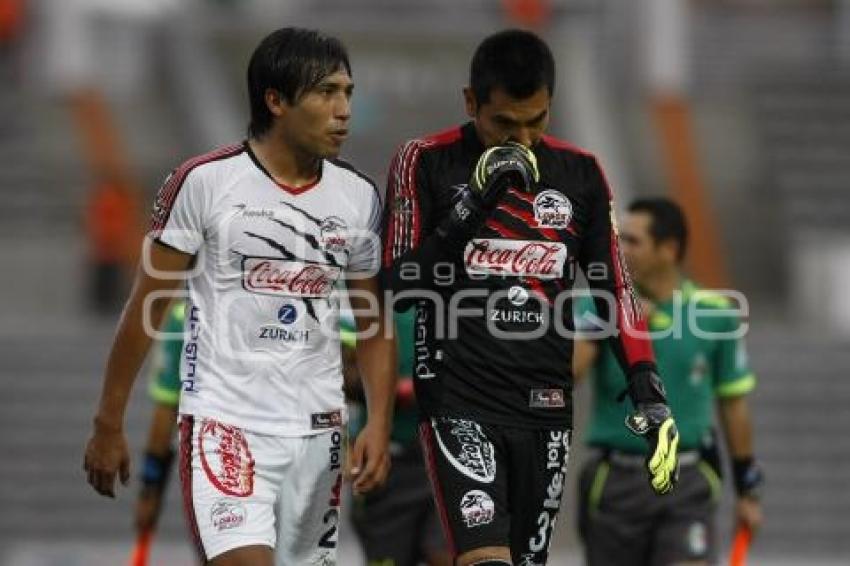 FÚTBOL . LOBOS BUAP VS CORAS